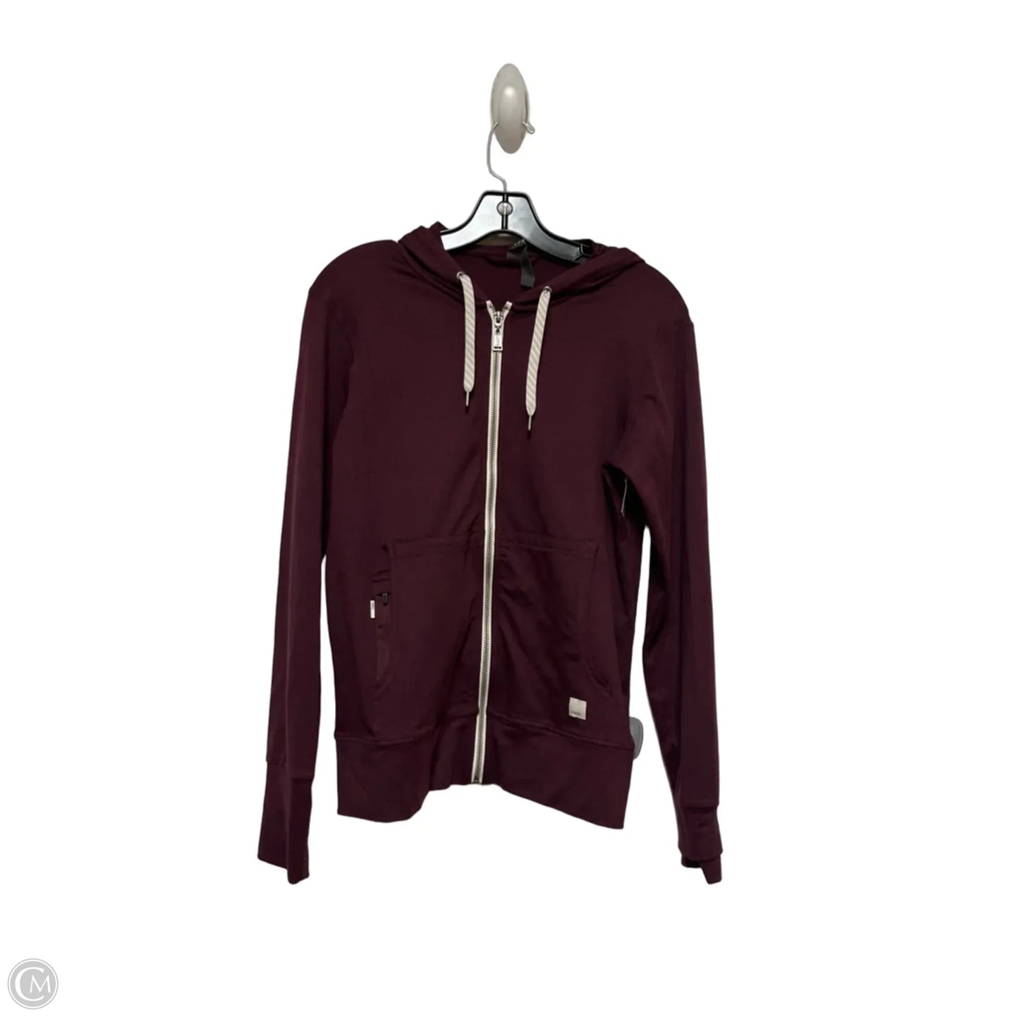 Athletic Sweatshirt Hoodie By Vuori In Purple, Size: S