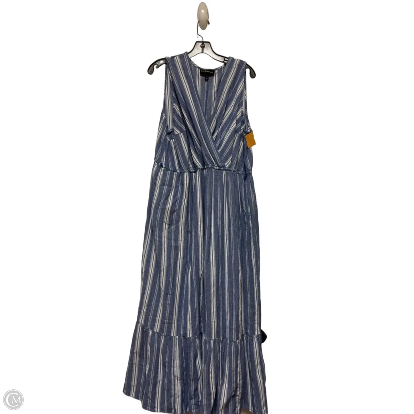 Dress Casual Midi By Lane Bryant In Striped Pattern, Size: 2x