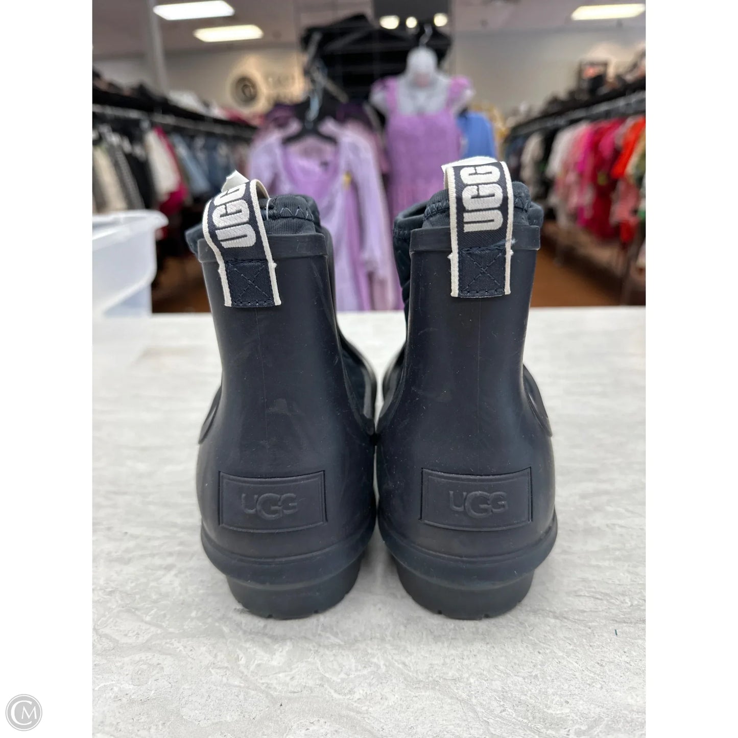 Boots Designer By Ugg In Navy, Size: 9