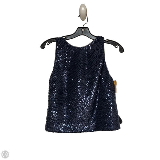 Top Sleeveless By Lauren By Ralph Lauren In Navy, Size: S