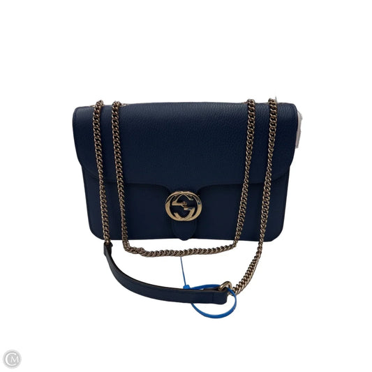 Crossbody Luxury Designer By Gucci, Size: Large