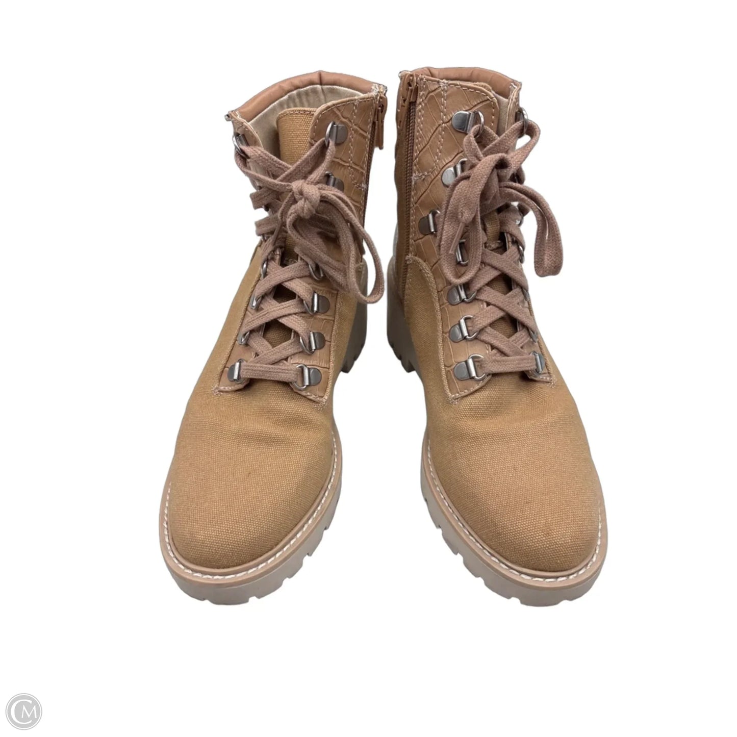 Boots Ankle Flats By Dolce Vita In Tan, Size: 7.5