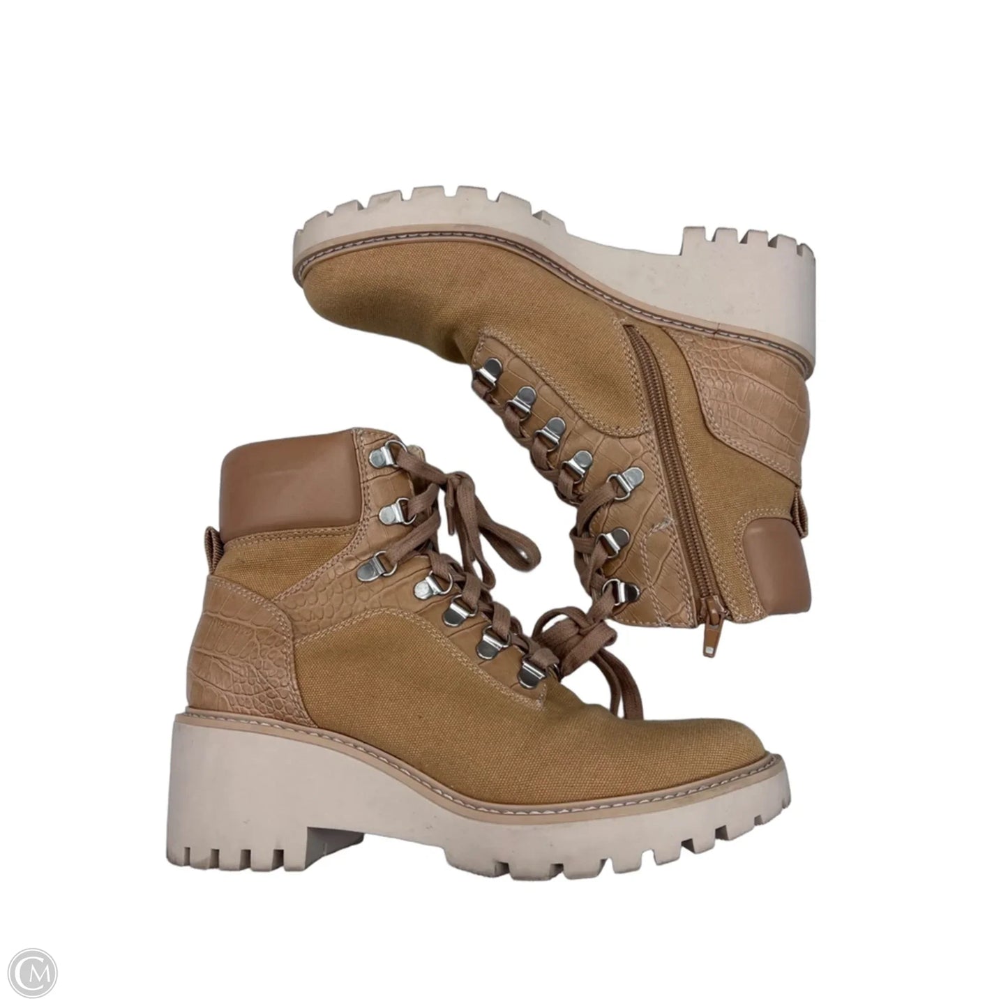 Boots Ankle Flats By Dolce Vita In Tan, Size: 7.5