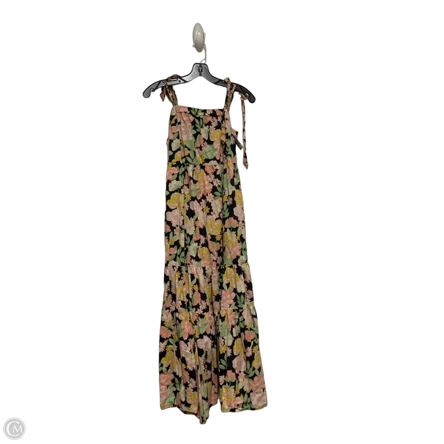 Dress Casual Midi By Saltwater Luxe In Floral Print, Size: S