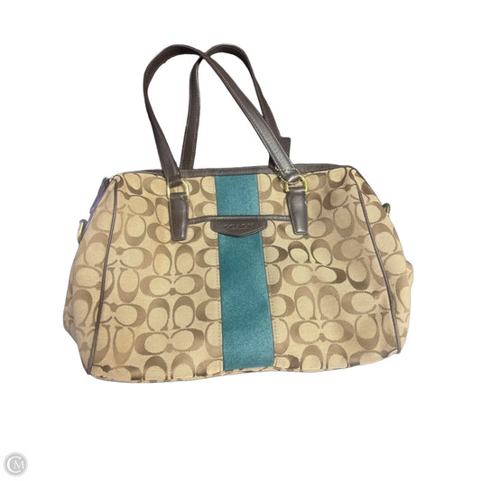 Handbag Designer By Coach, Size: Medium