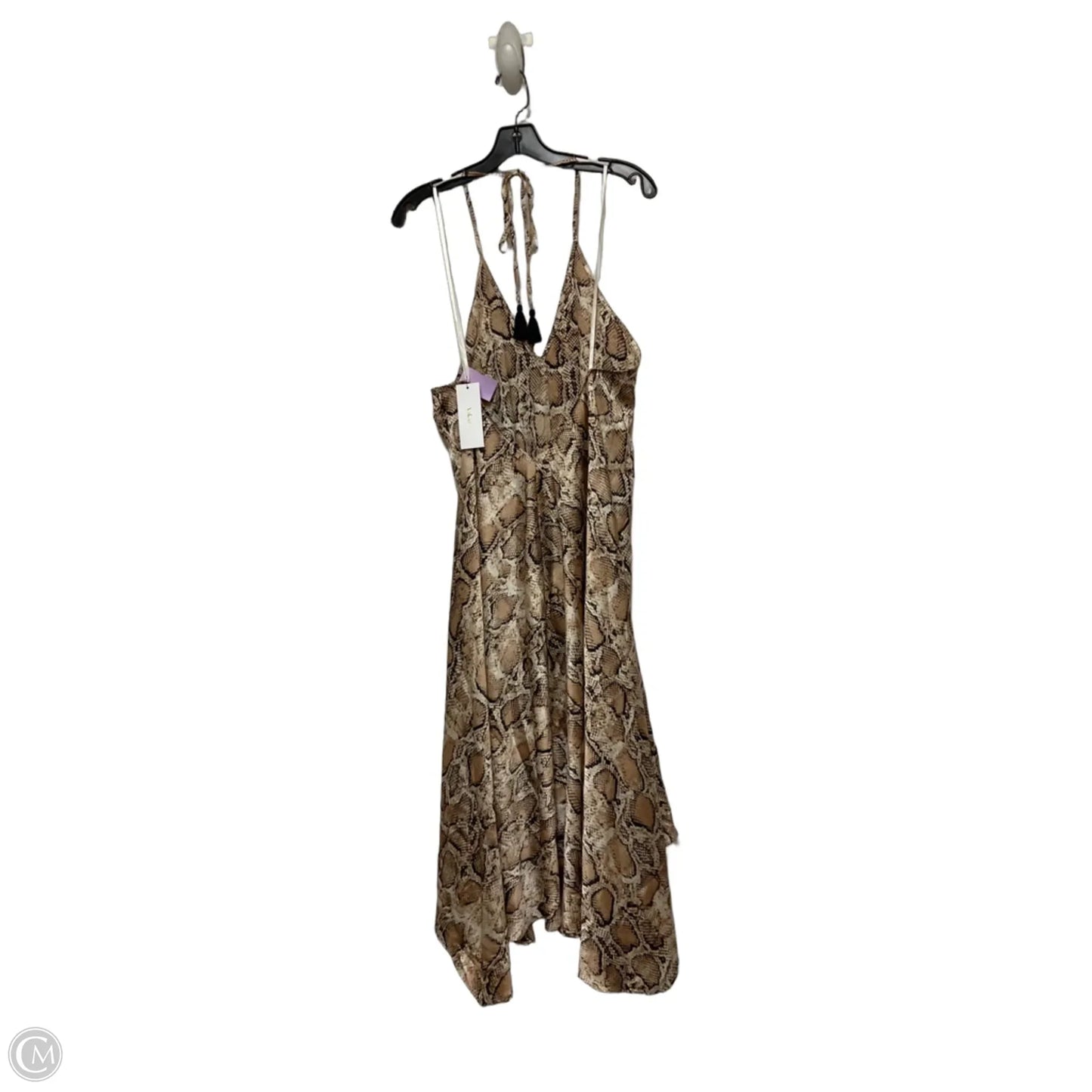 Dress Casual Midi By Aakaa In Snakeskin Print, Size: S