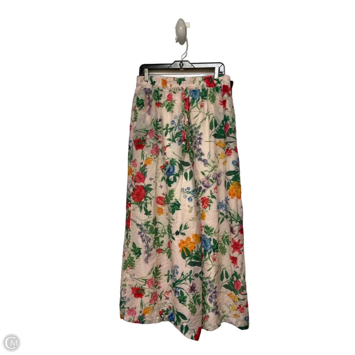 Pants Wide Leg By Cece In Floral Print, Size: 8