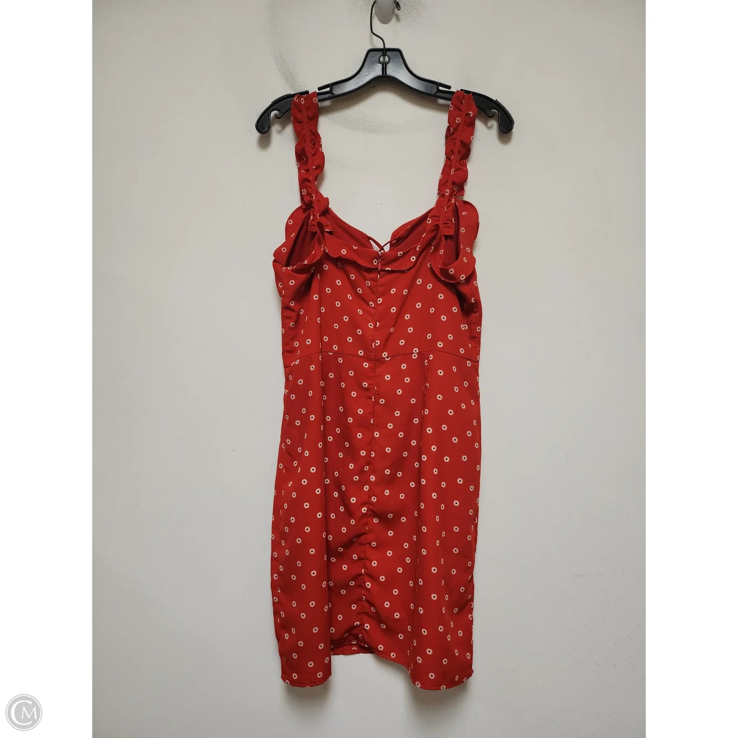 Dress Casual Short By Sugar Lips In Floral Print, Size: M