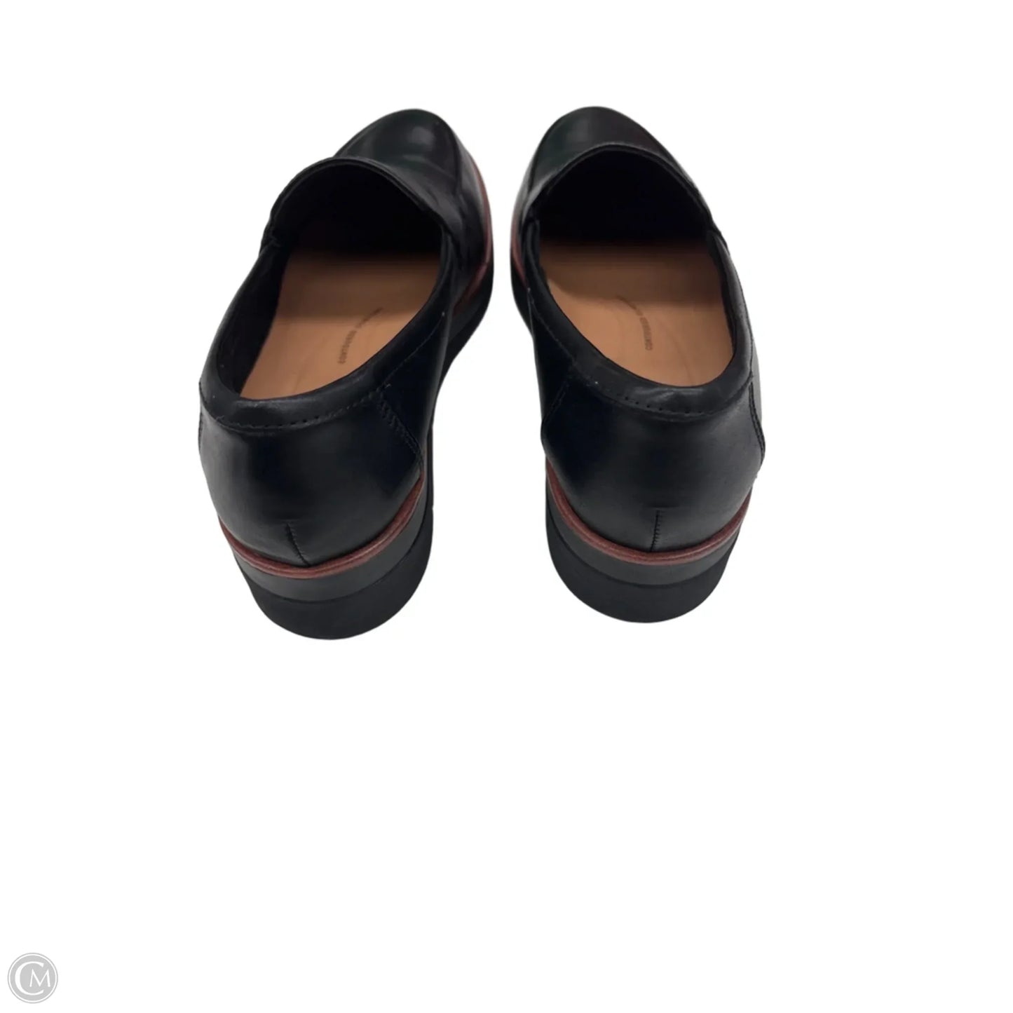 Shoes Flats By Clarks In Black, Size: 6.5