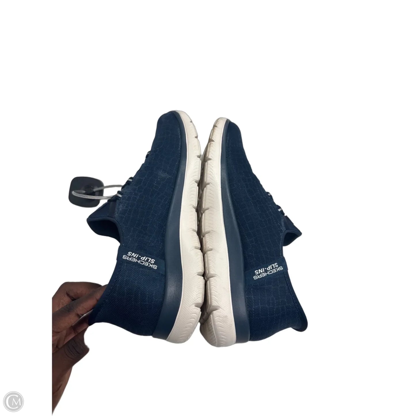 Shoes Athletic By Skechers In Navy, Size: 7.5