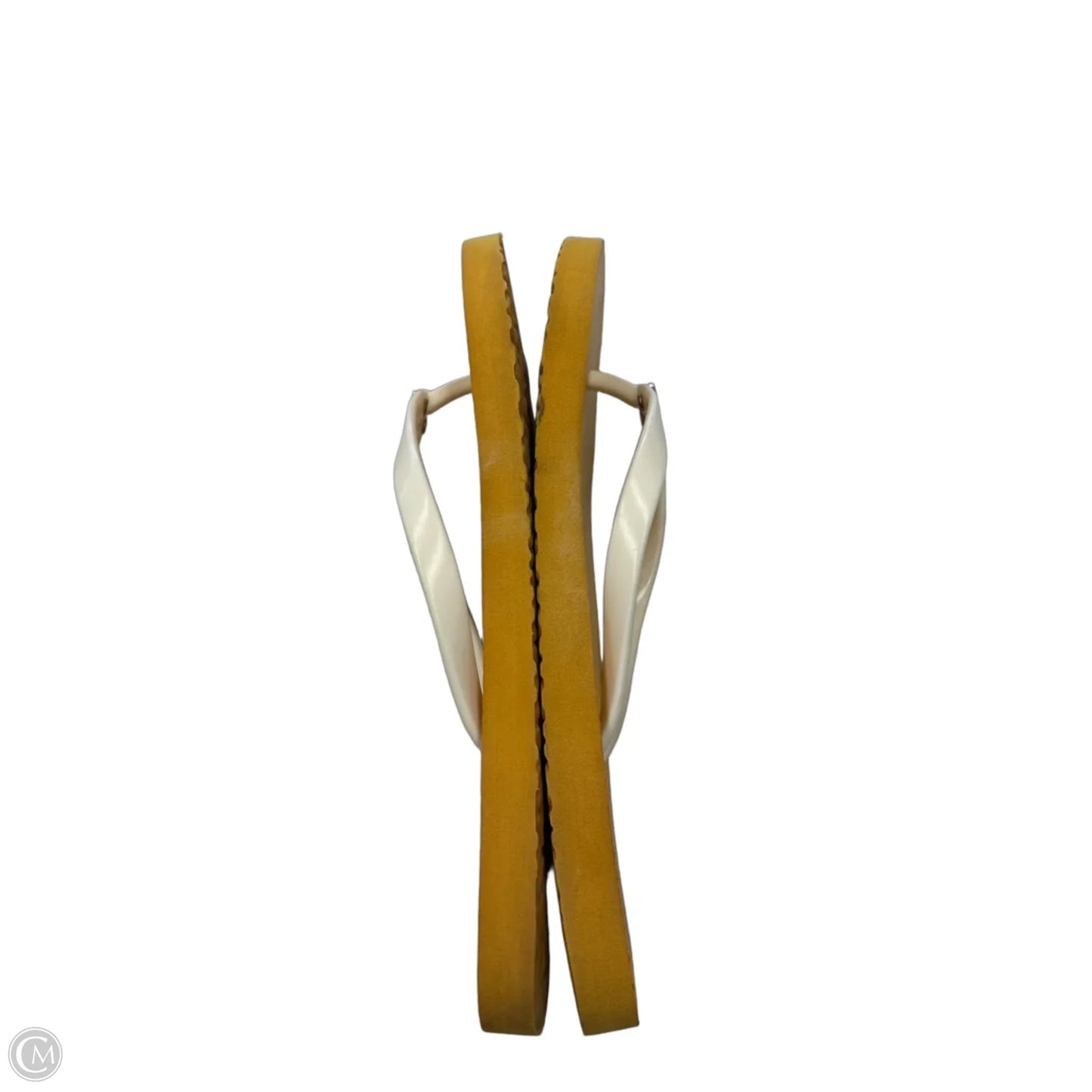 Sandals Designer By Tory Burch In Yellow, Size: 8