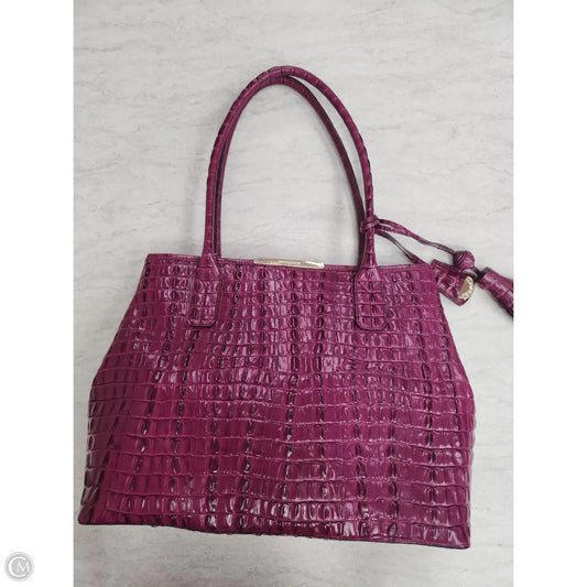 Handbag Designer By Brahmin, Size: Large