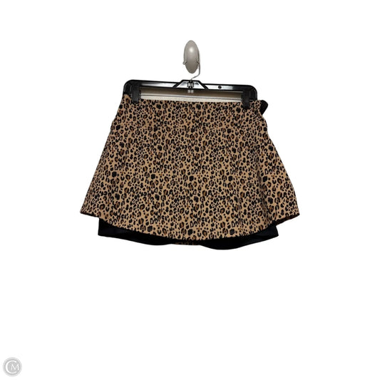 Athletic Skort By Cynthia Rowley In Animal Print, Size: M