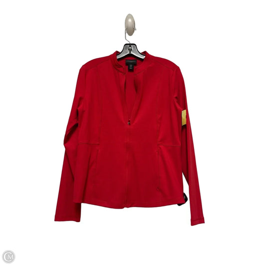 Athletic Jacket By Cynthia Rowley In Red, Size: M
