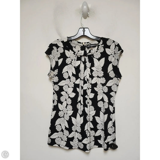 Top Sleeveless Designer By Karl Lagerfeld In Floral Print, Size: S