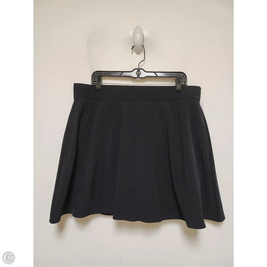 Skort By Talbots In Black, Size: 14