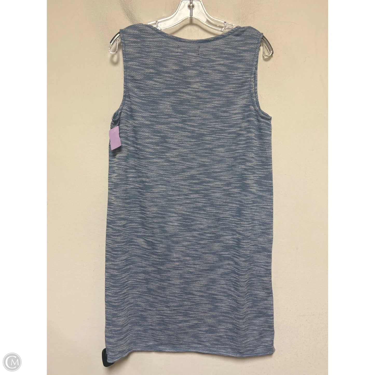 Dress Casual Short By Max Studio In Blue & White, Size: M