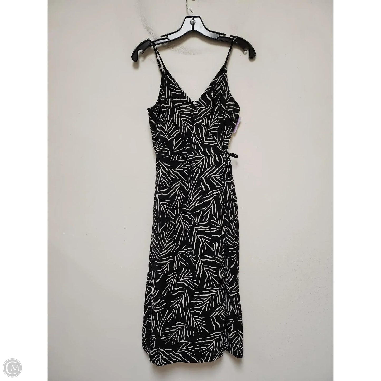 Dress Casual Midi By Nine West In Black & White, Size: S