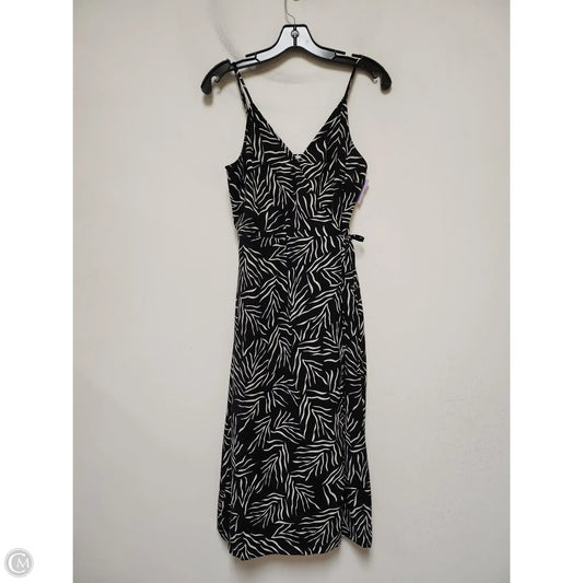 Dress Casual Midi By Nine West In Black & White, Size: S