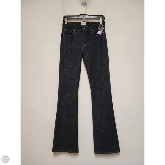 Jeans Flared By Hudson In Blue Denim, Size: 4
