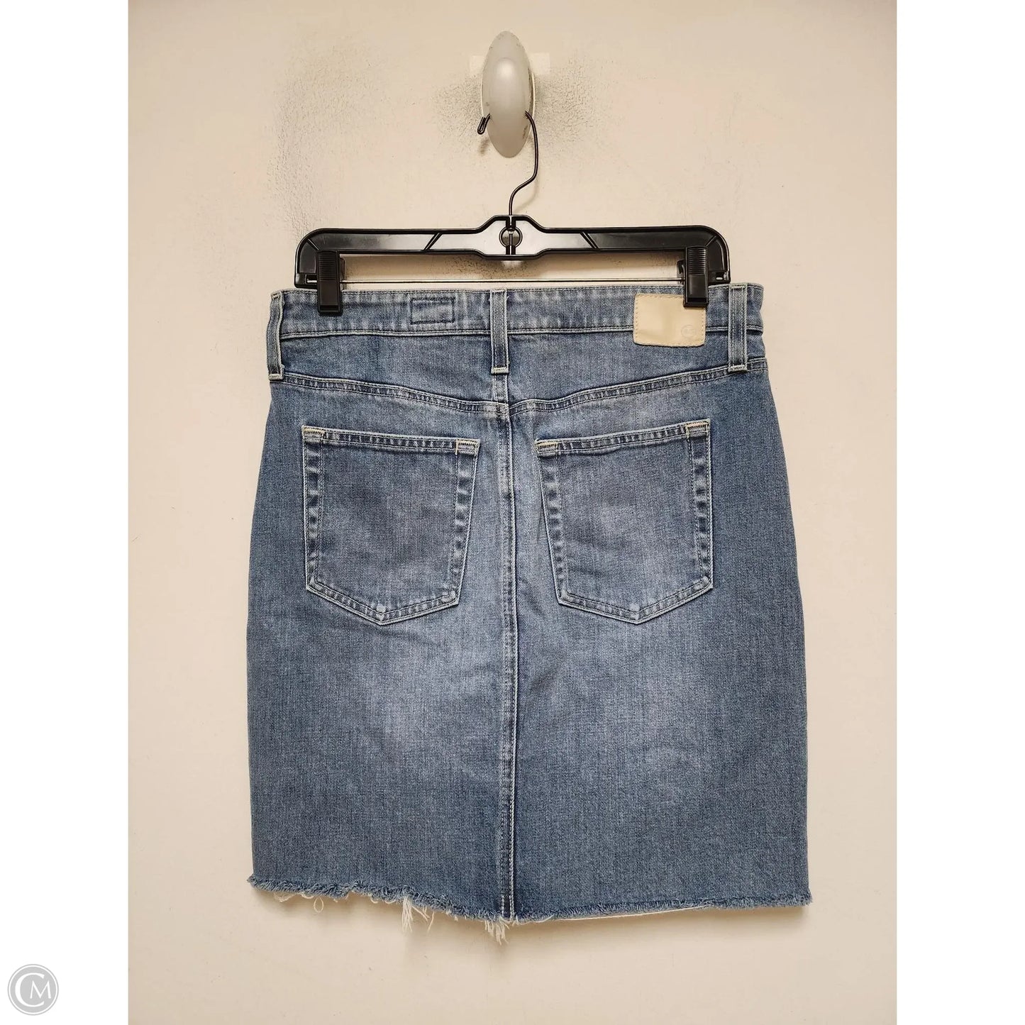 Skirt Mini & Short By Adriano Goldschmied In Blue Denim, Size: 6
