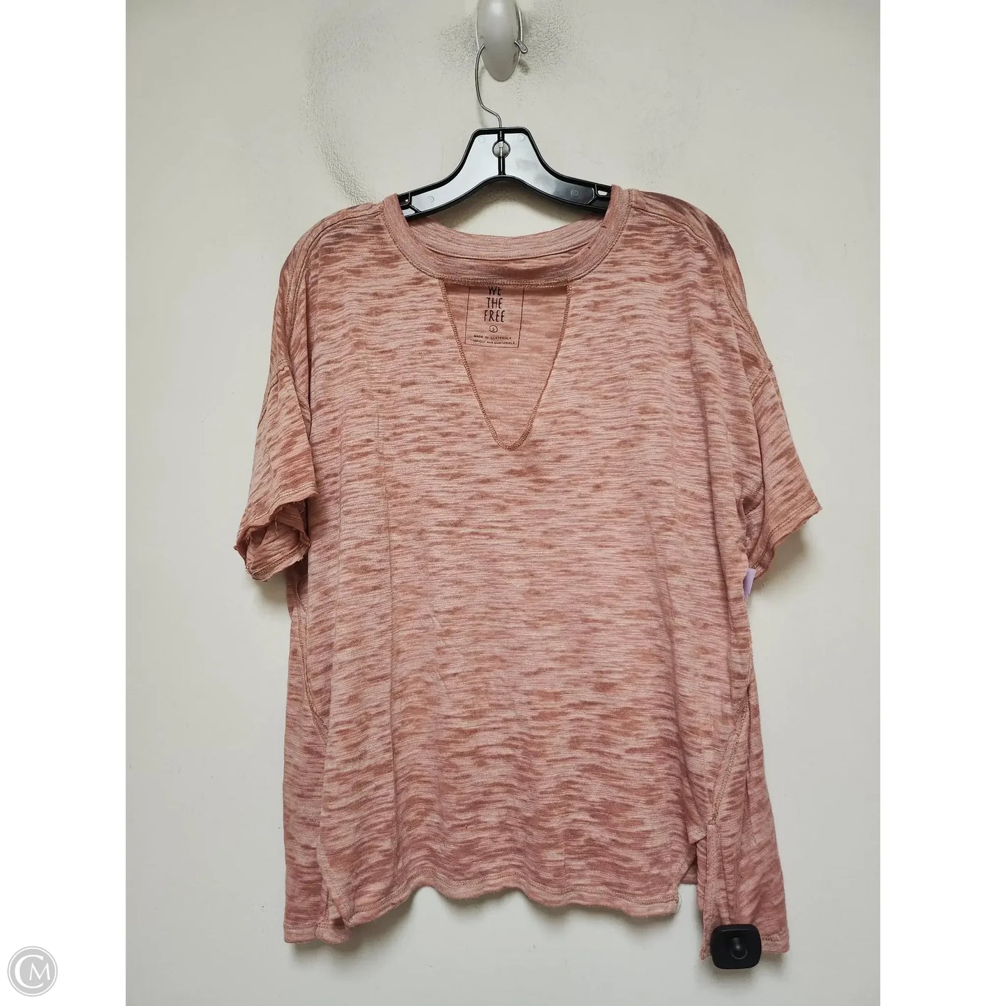 Top Short Sleeve By We The Free In Mauve, Size: S