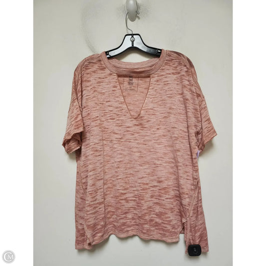 Top Short Sleeve By We The Free In Mauve, Size: S