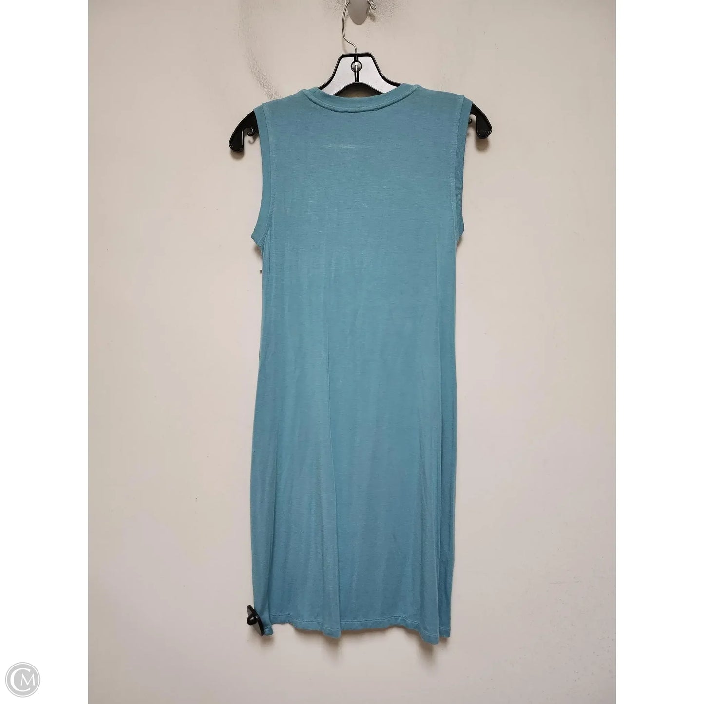 Dress Casual Short By Calvin Klein In Aqua, Size: Xs