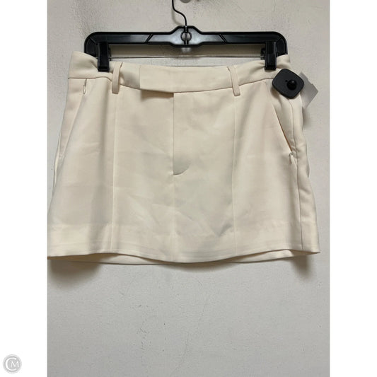 Skirt Mini & Short By Good American In Cream, Size: 0