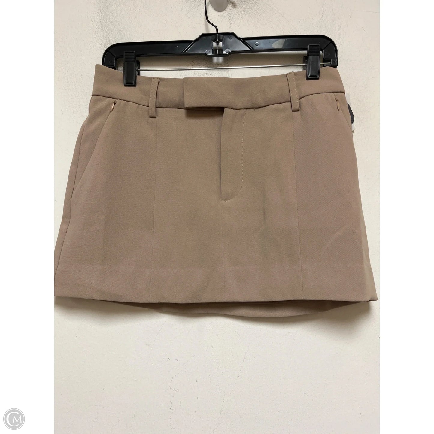 Skirt Mini & Short By Good American In Beige, Size: 0
