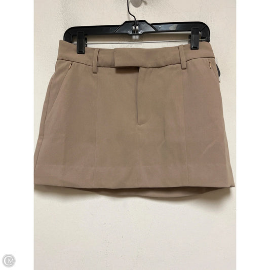 Skirt Mini & Short By Good American In Beige, Size: 0