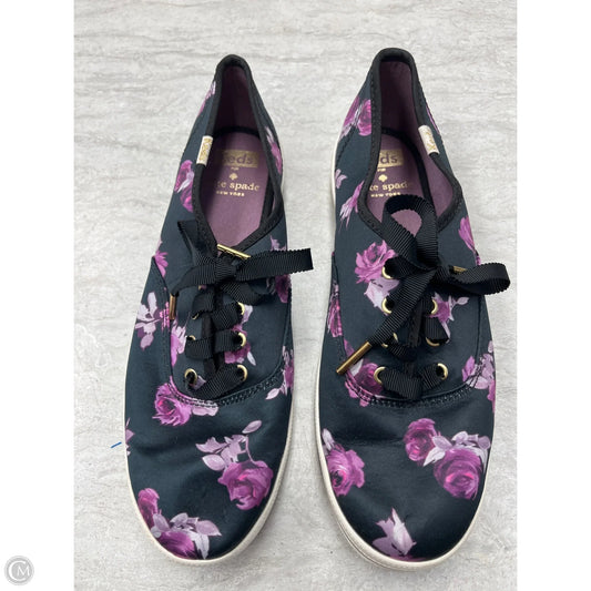 Shoes Sneakers By Keds In Black & Purple, Size: 7.5