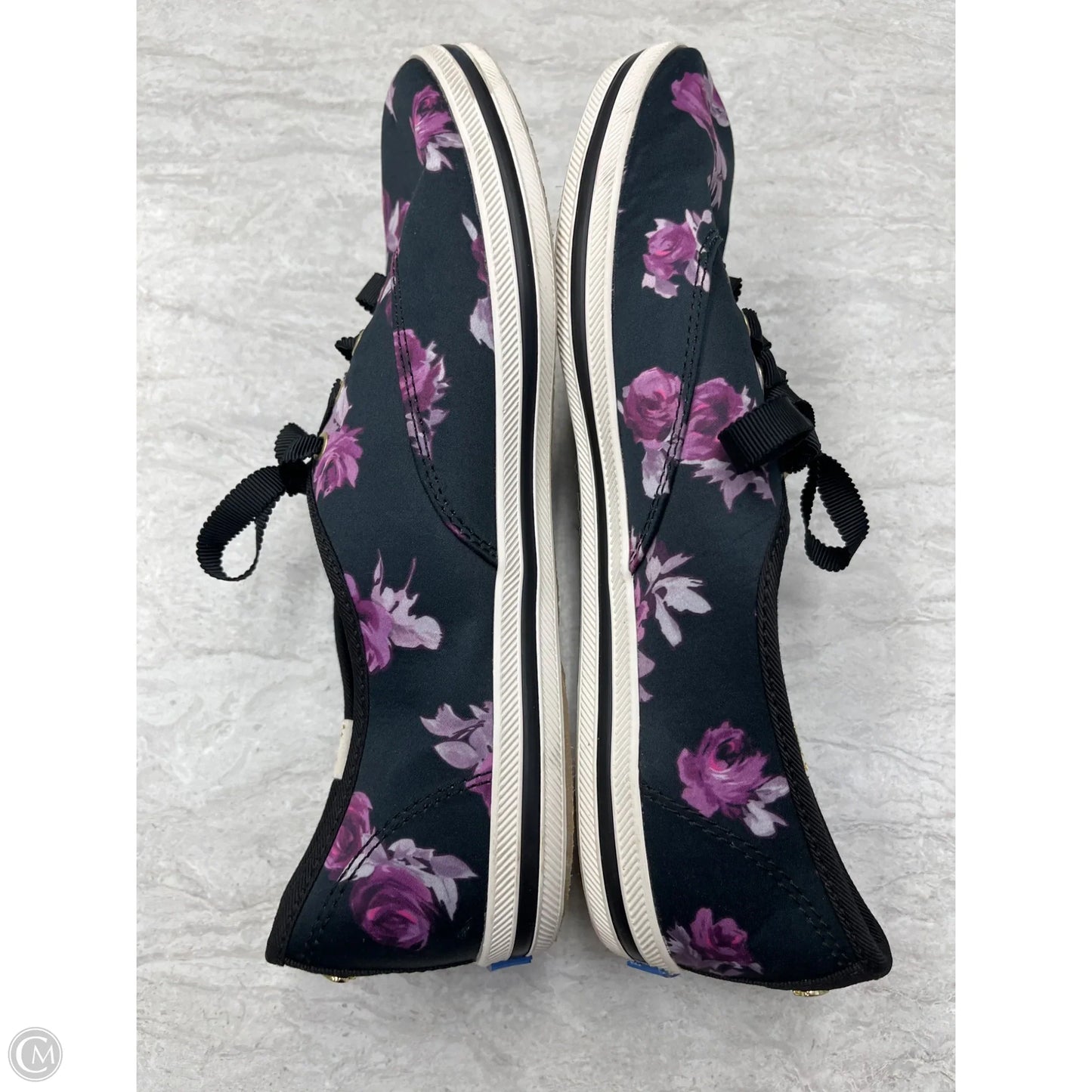 Shoes Sneakers By Keds In Black & Purple, Size: 7.5