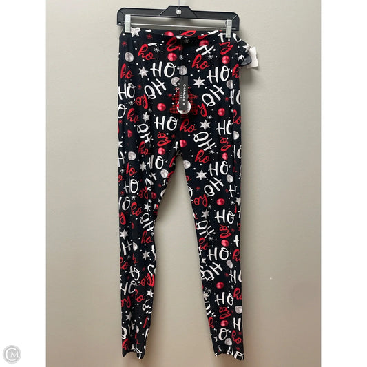 Pants Leggings By Clothes Mentor In Black & Red, Size: 3x