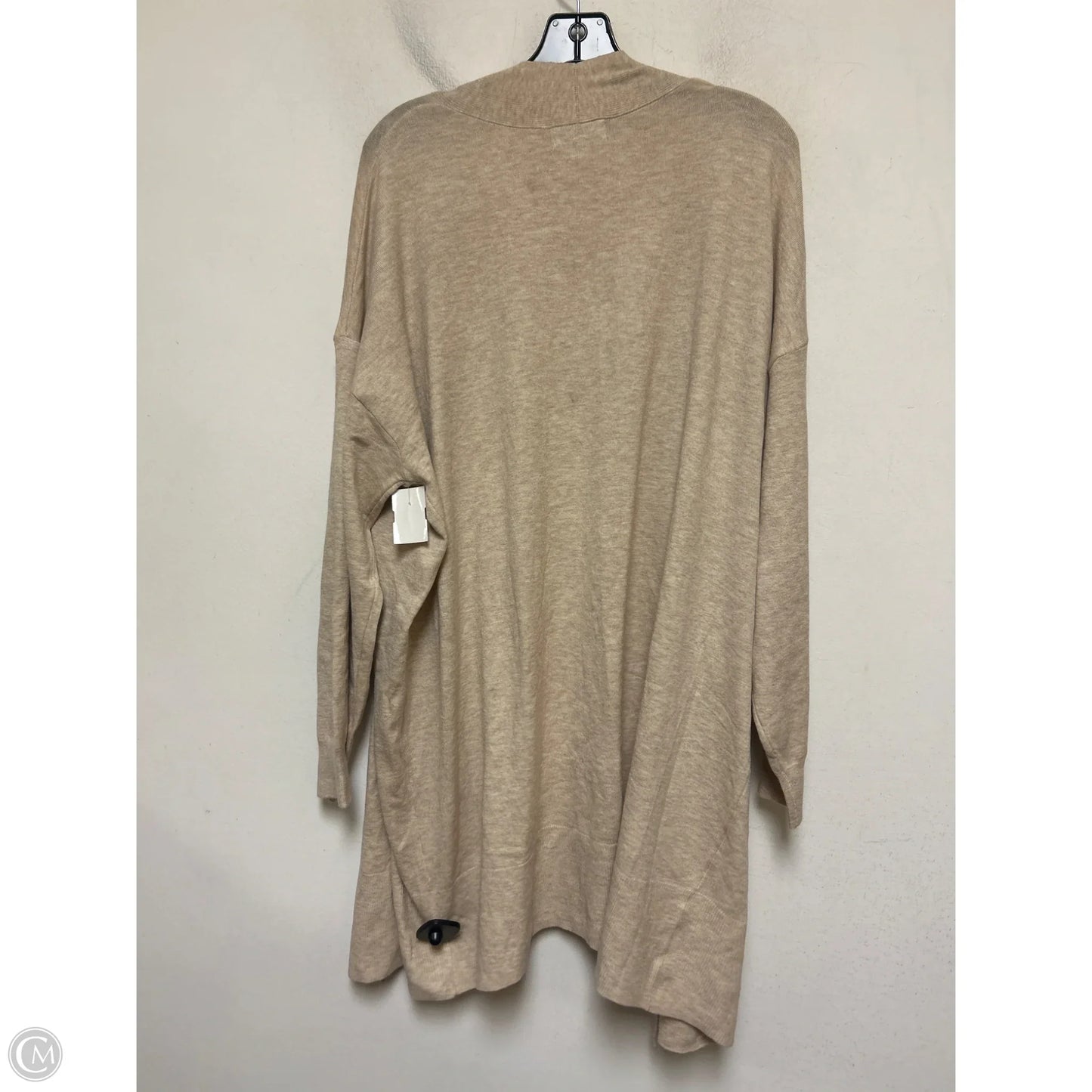 Cardigan By Ava & Viv In Cream, Size: 3x