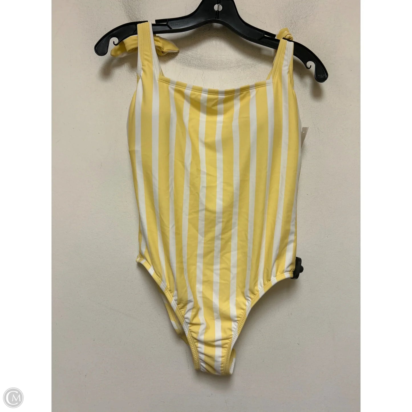 Swimsuit By Kona Sol In Striped Pattern, Size: M
