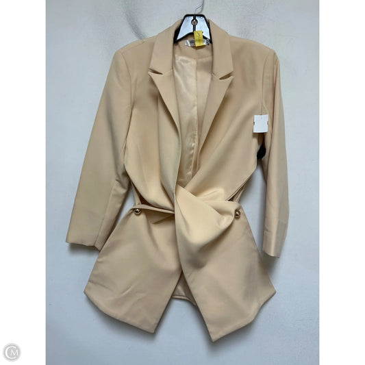 Blazer By Missguided In Peach, Size: S