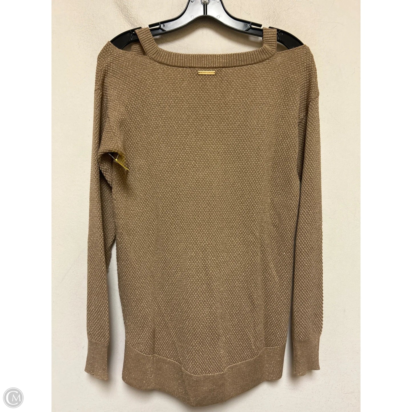 Top Long Sleeve By Michael By Michael Kors In Tan, Size: Xs