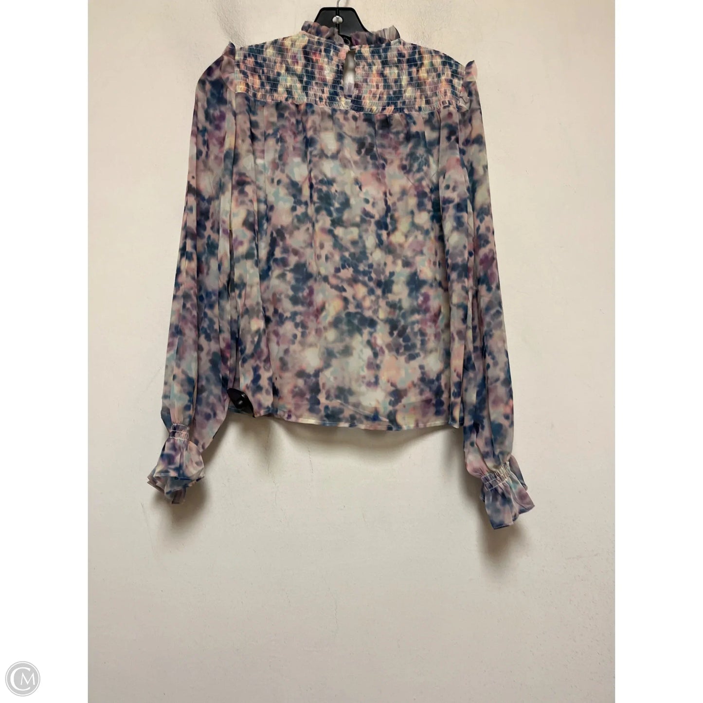 Top Long Sleeve By Steve Madden In Multi-colored, Size: S