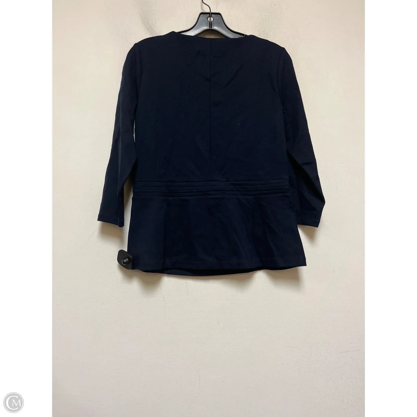 Top Long Sleeve By Talbots In Navy, Size: Sp