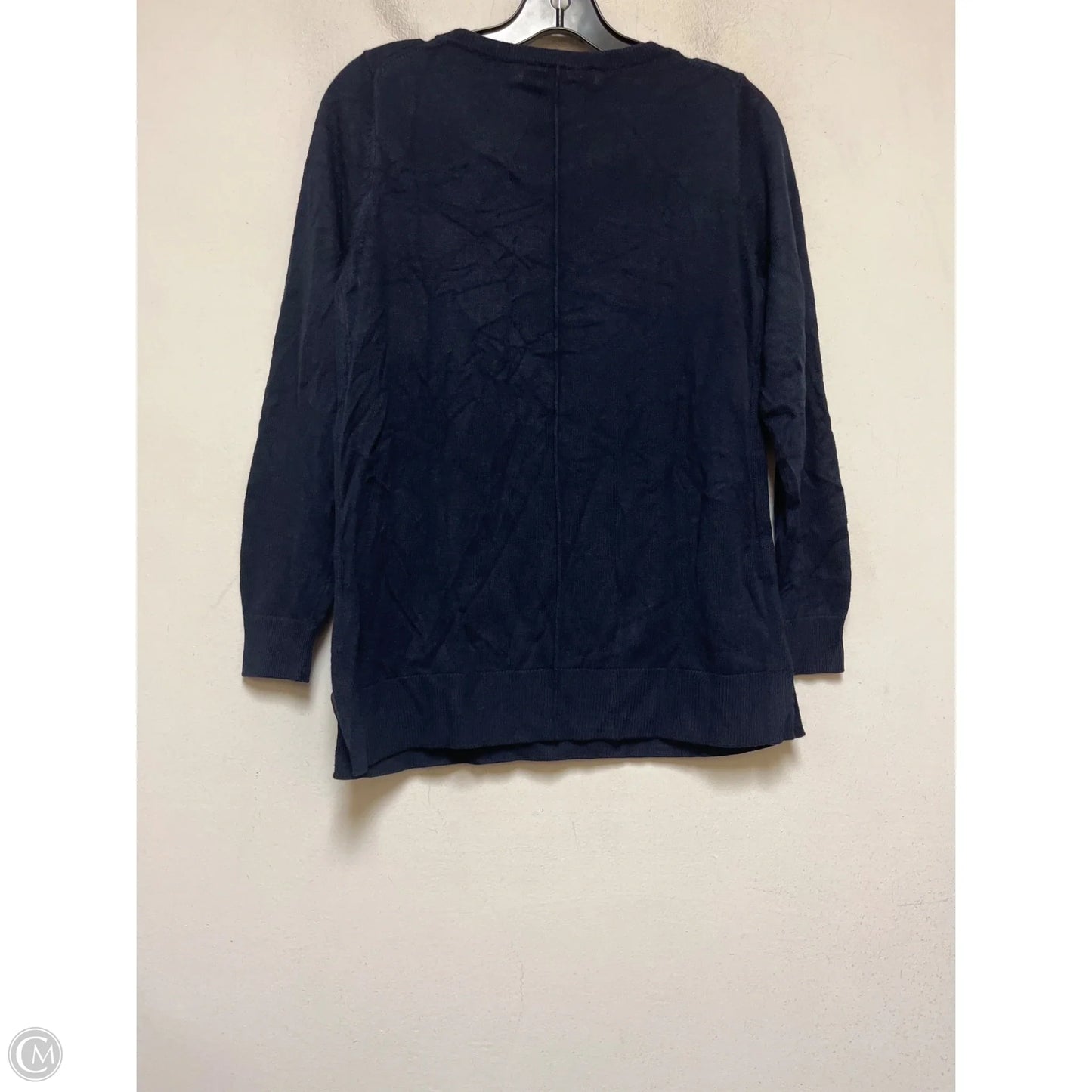 Top Long Sleeve By Loft In Navy, Size: Sp