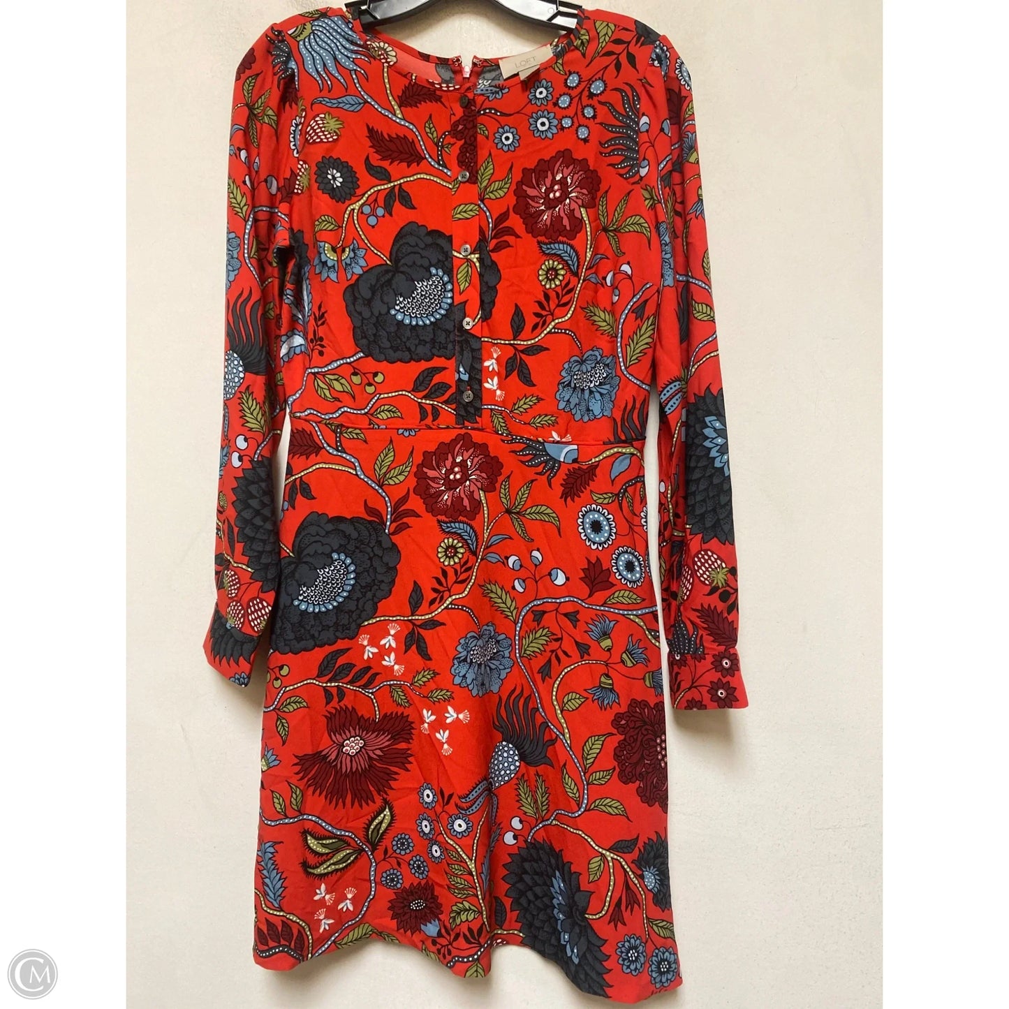 Dress Casual Short By Loft In Red, Size: Xs