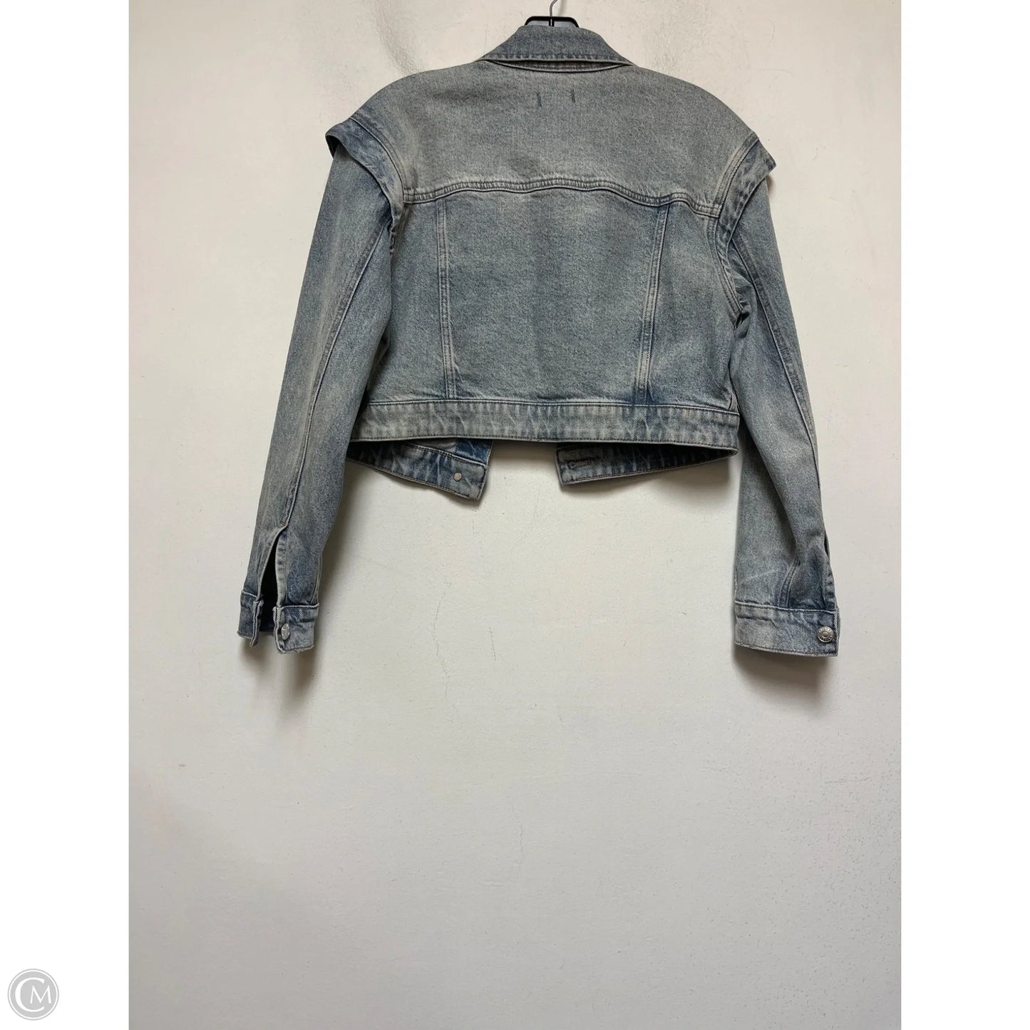 Jacket Denim By Express In Blue Denim, Size: Xs