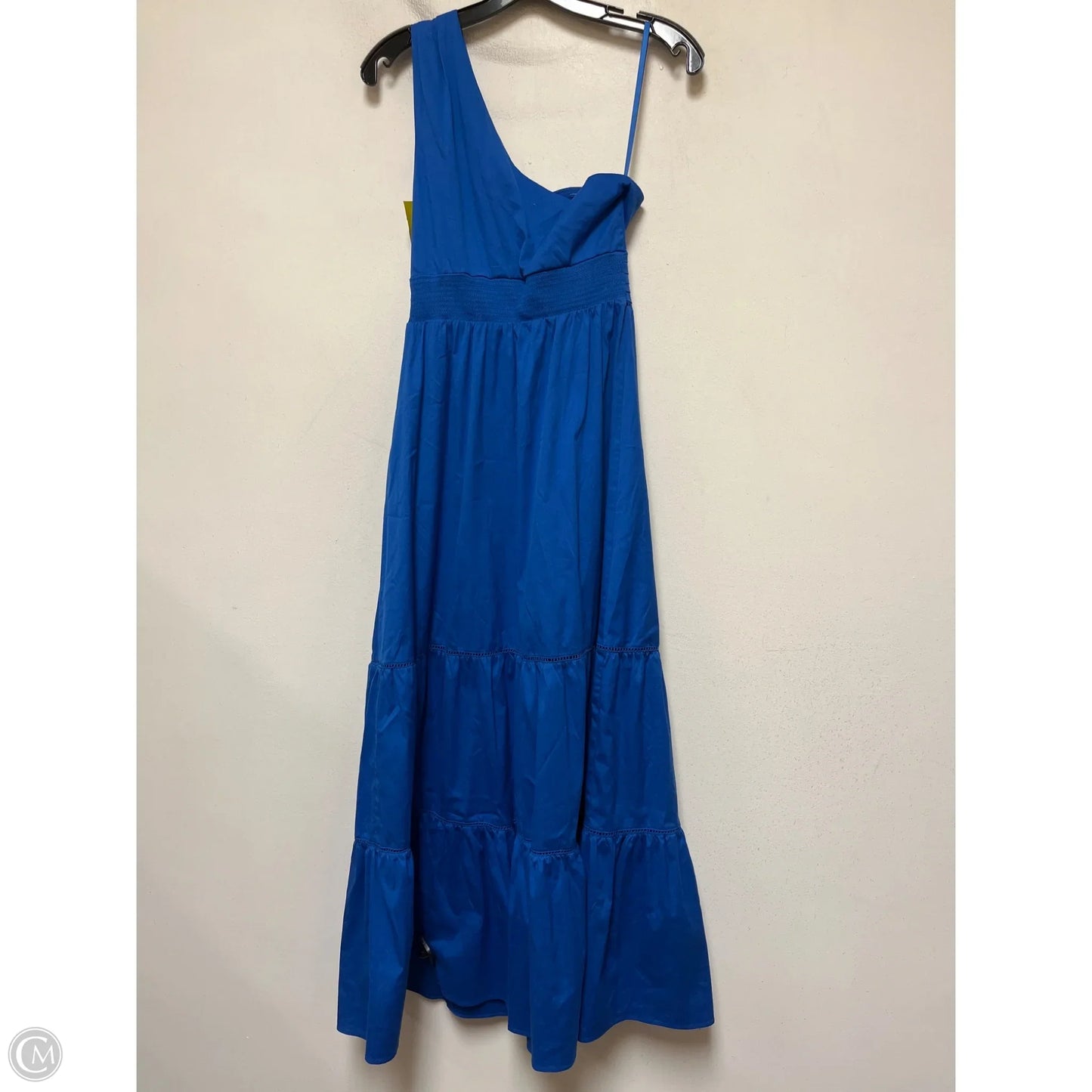 Dress Casual Midi By White House Black Market In Blue, Size: Xs