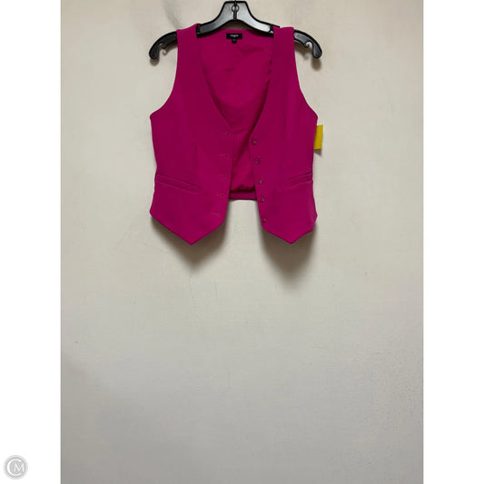 Vest Other By Express In Pink, Size: S