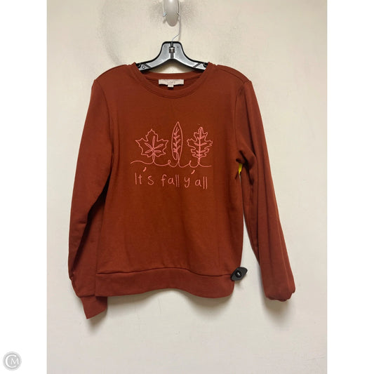 Sweater By Loft In Brown, Size: Xs