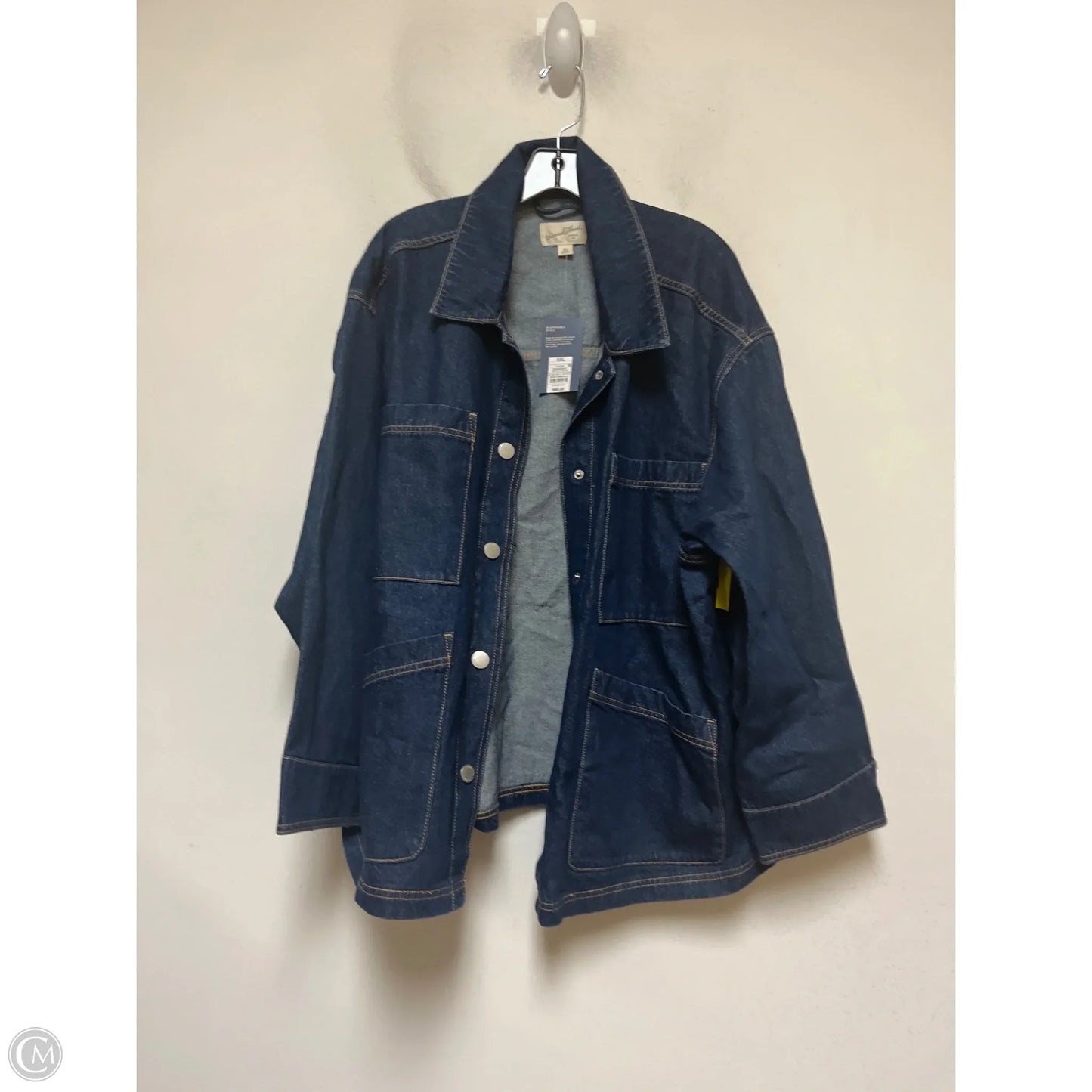 Jacket Denim By Universal Thread In Blue Denim, Size: Xxl