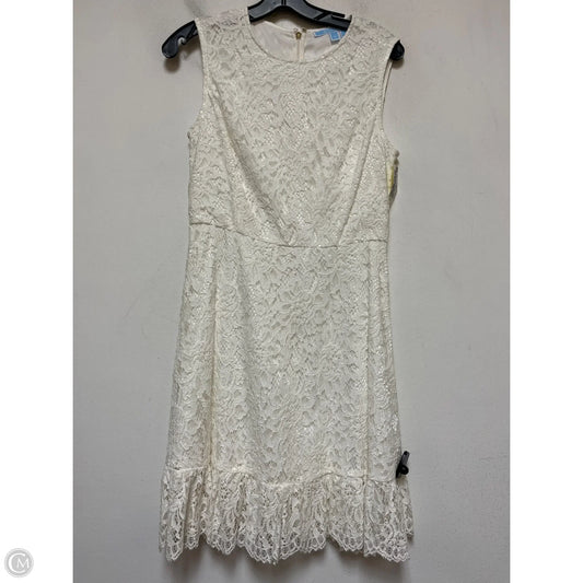 Dress Casual Short By Draper James In Ivory, Size: S