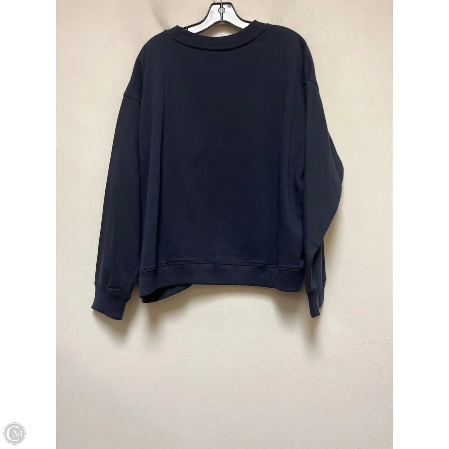Top Long Sleeve By H&m In Navy, Size: Xl