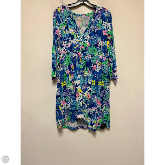 Dress Designer By Lilly Pulitzer In Blue, Size: M